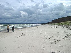 Der Strand bei Prora